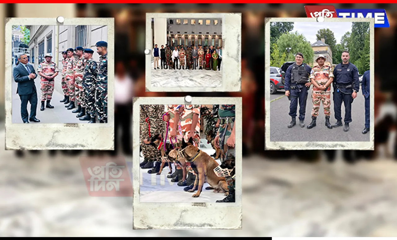 ITBP’s Elite K-9 Team Deployed for Paris Olympics Security